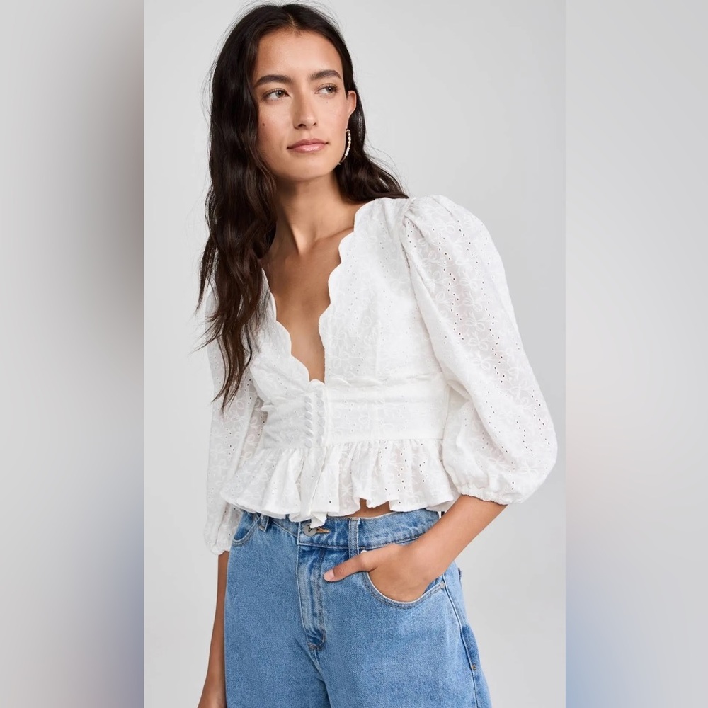 For Love & Lemons Marseille Top
